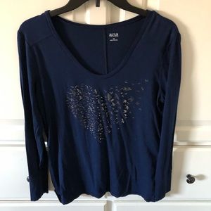 Navy top